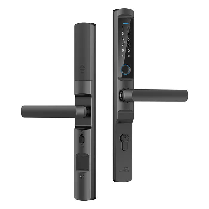 LOCKTON 'E-Series' (Euro Narrow Leverset) SMART DOOR LOCK Black