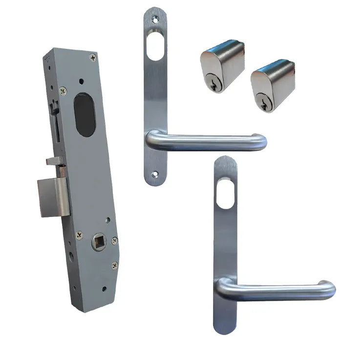 LOCKTON 23mm Mortice Lock RND-KIT4 (DOUBLE CYL) KA